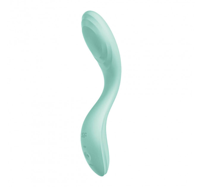 Вибратор с подвижным шариком Satisfyer Rrrolling Pleasure для точечной стимуляции точки G, мятный