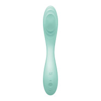 Вибратор с подвижным шариком Satisfyer Rrrolling Pleasure для точечной стимуляции точки G, мятный