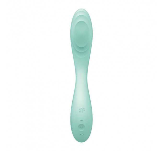 Вибратор с подвижным шариком Satisfyer Rrrolling Pleasure для точечной стимуляции точки G, мятный