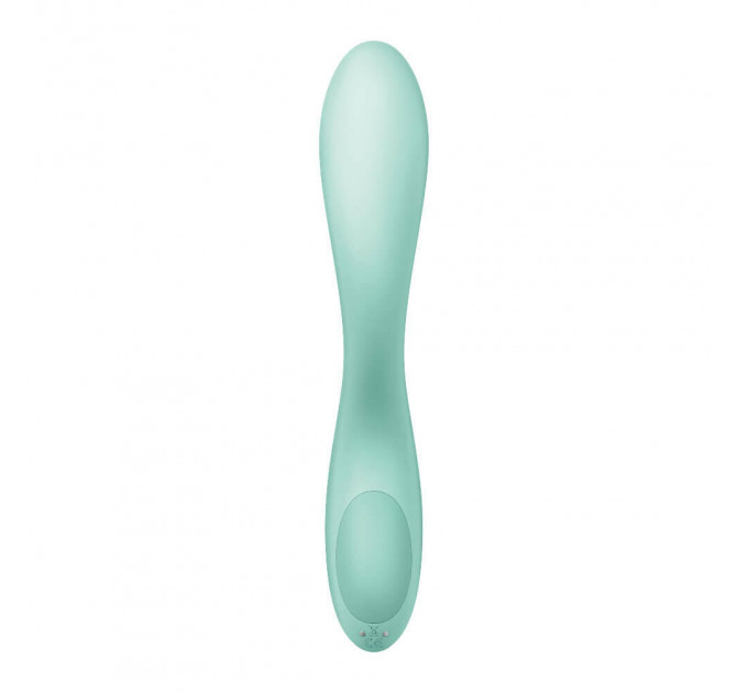 Вибратор с подвижным шариком Satisfyer Rrrolling Pleasure для точечной стимуляции точки G, мятный