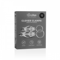 Затискачі для сосків з кільцями EasyToys Clover Clamps With Clips