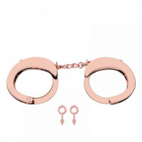 Наручники Разборные Premium Metal Romfun, Gold