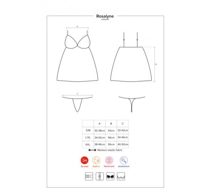 Бебідолл Obsessive Rosalyne babydoll