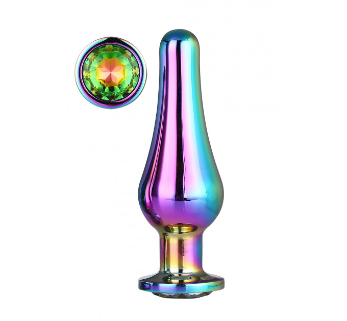 Dt21822 анальна пробка конічної форми Dream Toys GLEAMING LOVE COLOURED PLEASURE PLUG L