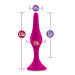 T331143 маленька анальна пробка LUXE BEGINNER PLUG Small, PINK
