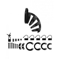 Пояс верности ManCage 02 Chastity Cage черный