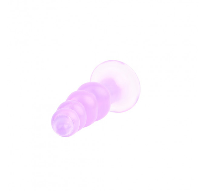 Анальная пробка елочка Chisa Hi-Rubber, фиолетовый