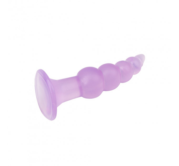 Анальная пробка елочка Chisa Hi-Rubber, фиолетовый