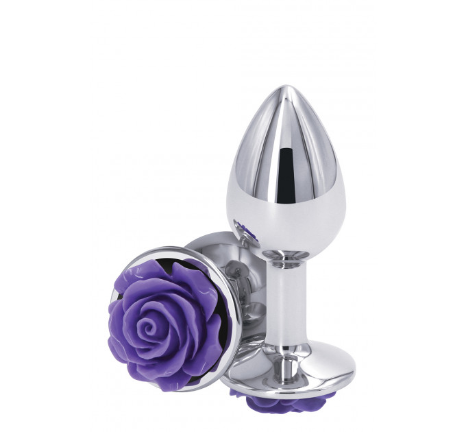 Анальная пробка NS Novelties REAR ASSETS ROSE SMALL PURPLE