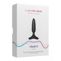 Анальная смарт пробка с вибрацие Lovense Hush 2 размер XS