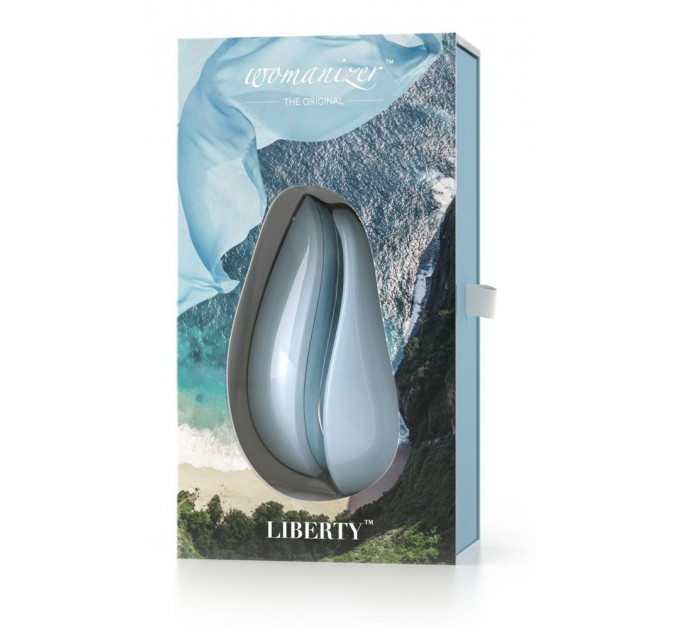 Бесконтактный стимулятор клитора Womanizer Liberty Powder Blue