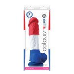 Фаллоимитатор силикон NS Novelties COLOURS PLEASURES TRICOLOR 8" DILDO