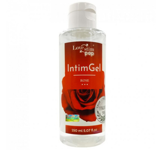 Гель лубрикант Love stim Pop Intim Gel роза 150 мл