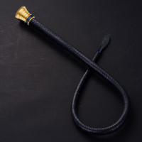 Кнут из итальянской кожи UPKO Black Label Collection, ручная работа
