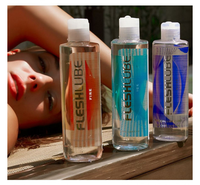 Лубрикант на водной основе, FleshLight FleshLube Water, 237 мл