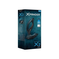 Масажер простати JoyDivision XPANDER X2 чорний, 9.5 см х 4.1 см, розмір S