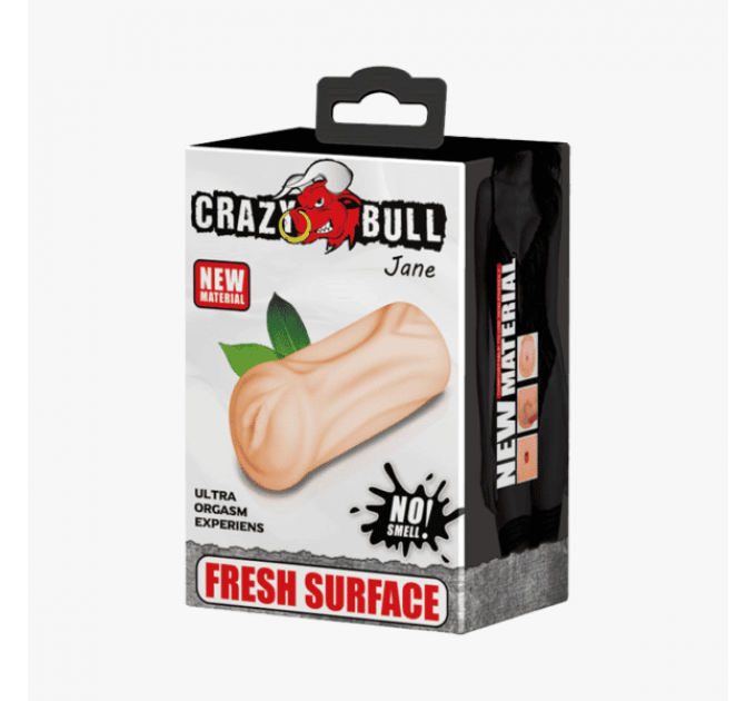 Мастурбатор вагина Crazy Bull Jane, киберкожа