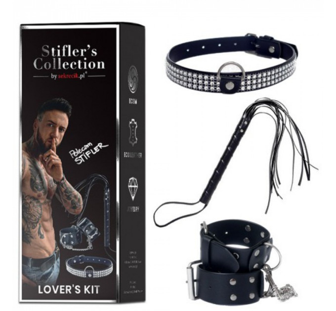 Набор БДСМ Stifler's Collection 3 предмета, черный