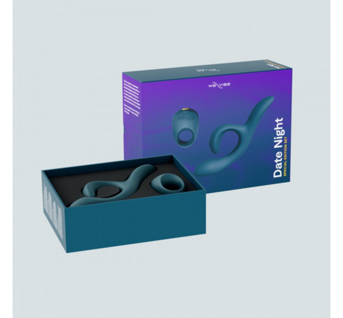 Набор смарт игрушек We-Vibe Date Night кольцо Pivot и вибратор Nova 2 Green