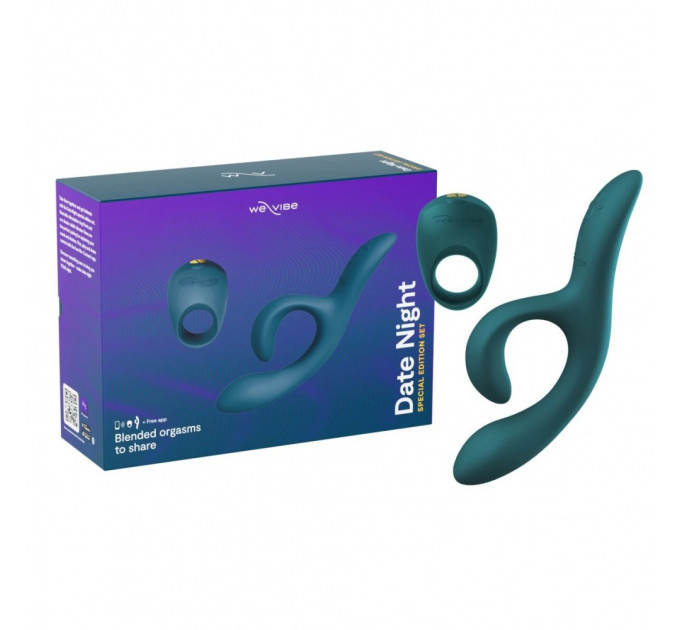 Набор смарт игрушек We-Vibe Date Night кольцо Pivot и вибратор Nova 2 Green