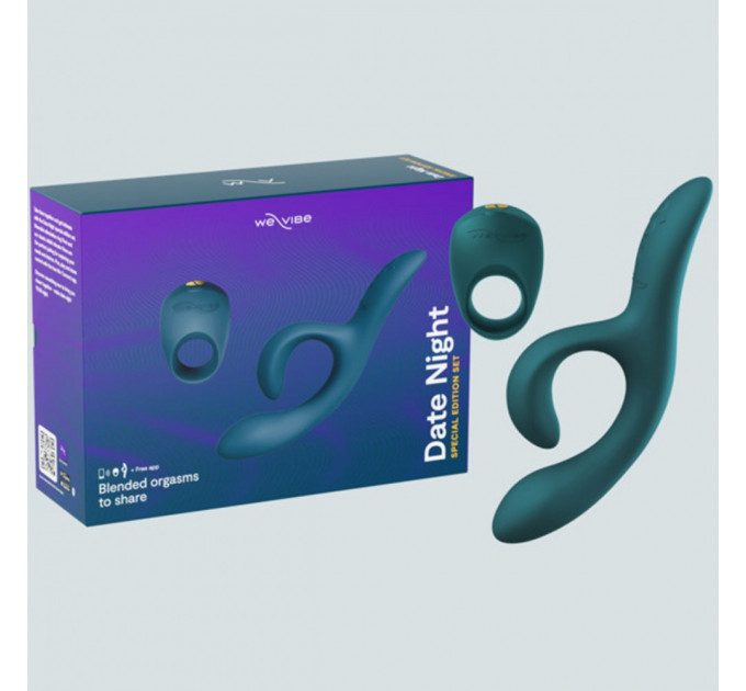 Набор смарт игрушек We-Vibe Date Night кольцо Pivot и вибратор Nova 2 Green