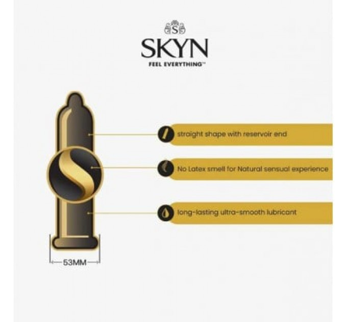 Набор презервативов One SKYN Original Безлатексные, 5 штук