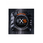 Презервативы анатомические черные Exs BLACK Latex веганские (цена за 5 шт.)