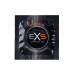 Презервативы анатомические черные Exs BLACK Latex веганские (цена за 5 шт.)