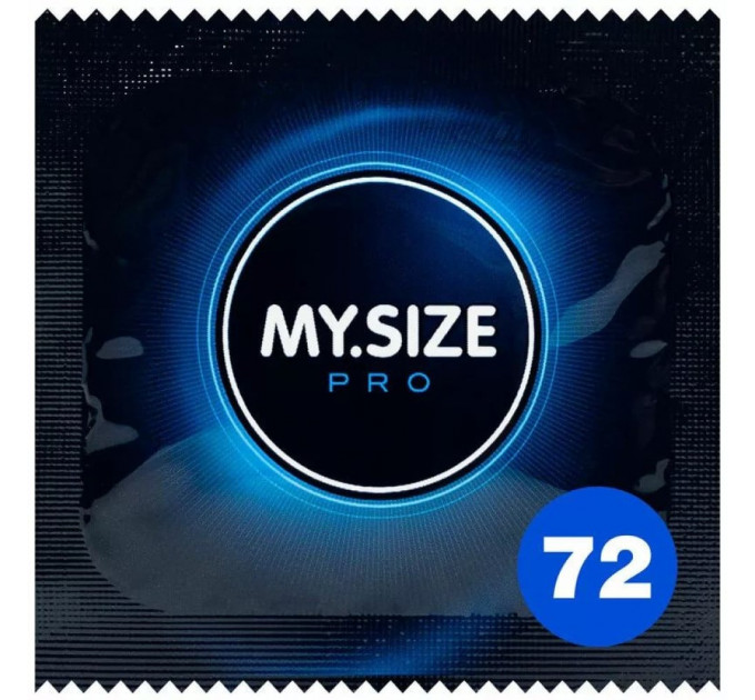 Презервативы ультратонкие латексные My.Size Extra Large 72 мм (цена за упаковку, 10 шт.)