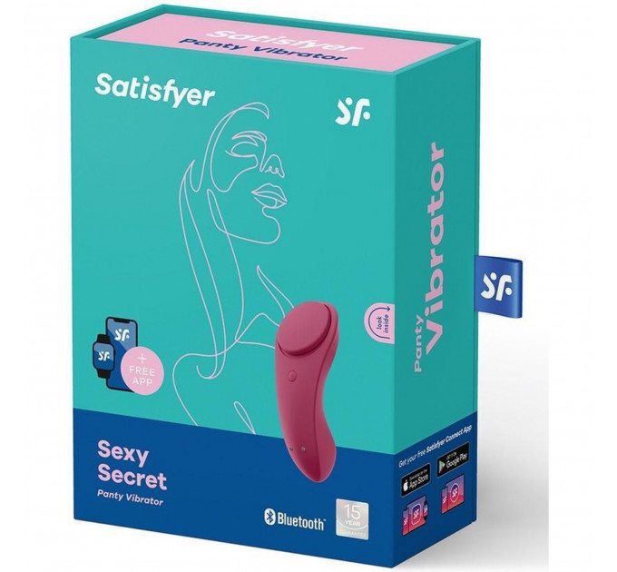 Вибратор в трусики с функцией управления смартфоном Satisfyer Sexy Secret