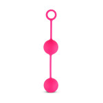 Вагинальные шарики со смещенным центром тяжести Love Balls With Counterweight - Pink