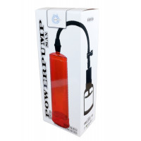 Вакуумная помпа для мужчин Power pump Красная MAX Boss Series