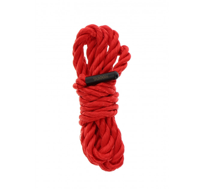 Веревка Bondage Rope 1.5 meter 7 mm Красная TABOOM