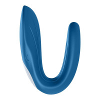 Вибромассажер для двоих Satisfyer Partner Whale Couple, синий