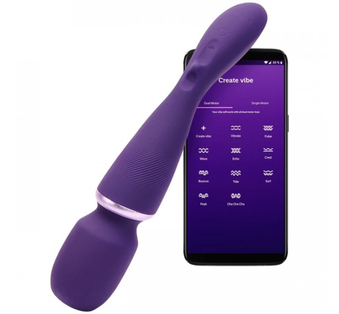Вибромассажер Микрофон Wand by We-Vibe, фиолетовый