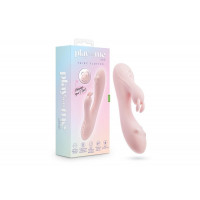 Вибратор-кролик Blush Play with Me для точки G и клитора, розовый