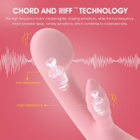 Кролик вібратор CHISA Aphrovibe The Unicorn для стимуляції точки G, рожевий