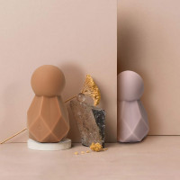 Вибратор-кристалл Sweet Em для клитора, 10 режимов, нежно-фиолетовый
