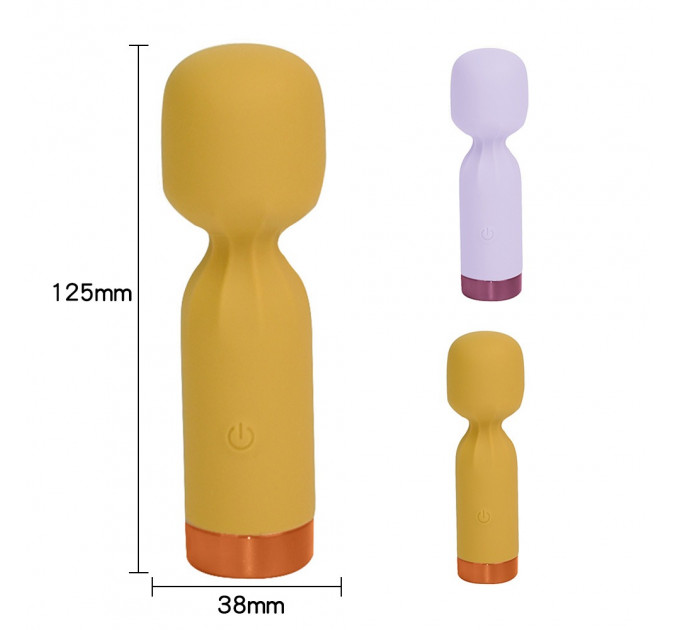 Вібратор-мікрофон Sweet Em, 10 віброрежимів, фіолетовий, 12.5 х 3.8 см