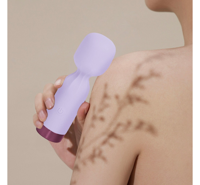 Вібратор-мікрофон Sweet Em, 10 віброрежимів, фіолетовий, 12.5 х 3.8 см