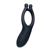 Вібраційне ерекційне кільце Every Night Toys з відростками для додаткової стимуляції клітора