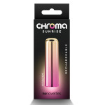 Вибропуля NS Novelties Chroma розово-золотистая, S
