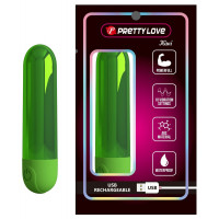 Вибропуля Pretty Love Kiwi зеленая, 8 х 1.8 см