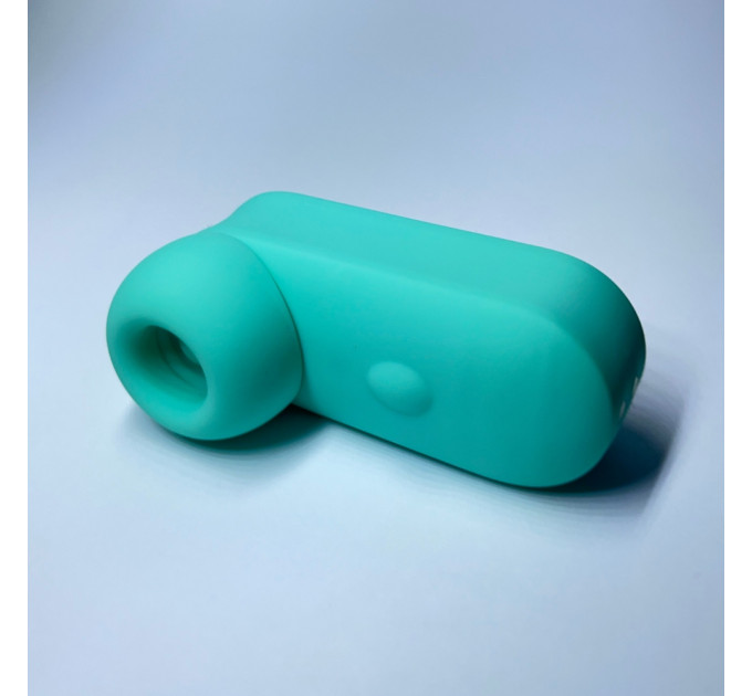 Вібростимулятор для клітора Passion Play у вигляді навушника, 8 режимів, бірюзовий