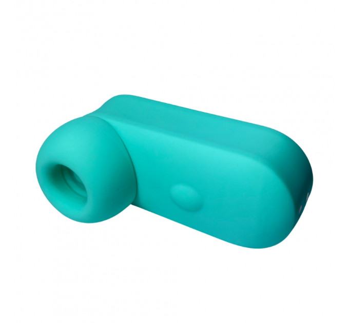 Вібростимулятор для клітора Passion Play у вигляді навушника, 8 режимів, бірюзовий