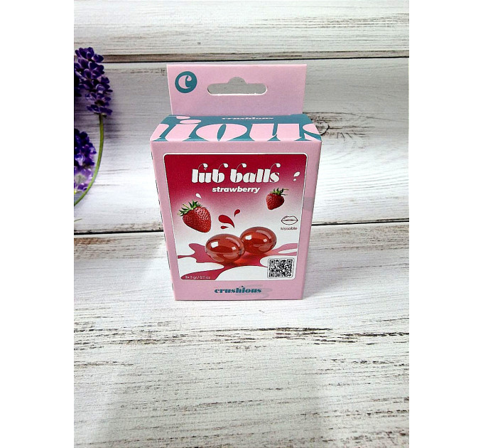 Вибухові кульки зі смаком шампанського із вершками Balls lub strawberry&champagne