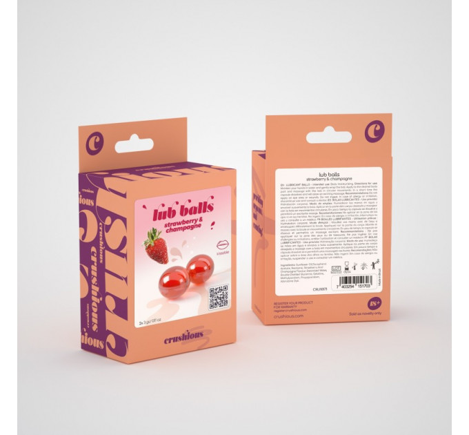 Вибухові кульки зі смаком шампанського із вершками Balls lub strawberry&champagne