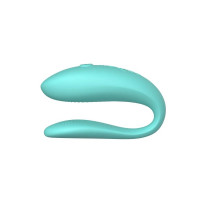 Инновационный смарт вибратор для пар Sync Lite We-Vibe, силиконовый, мятный