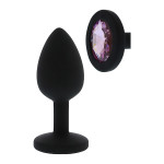 Анальная пробка ALL TIME FAVORITES SILICONE DIAMOND PLUG