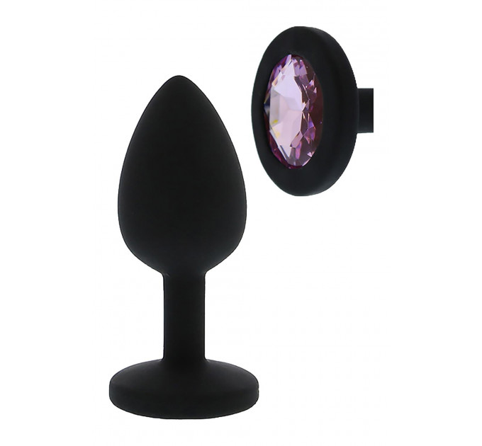 Анальная пробка ALL TIME FAVORITES SILICONE DIAMOND PLUG